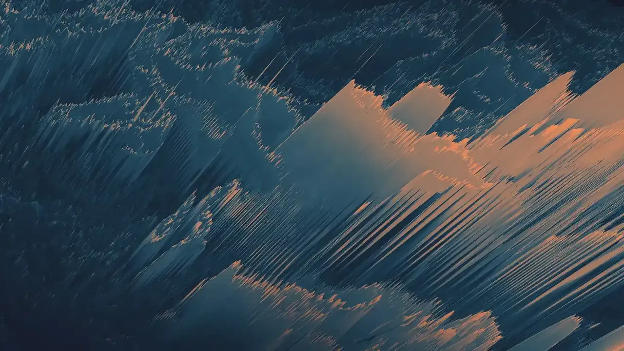 Blue & Orange Flow